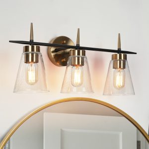 Uolfin 23-in 3 Light Matte Multiple colors Modern/contemporary Bathroom Vanity light