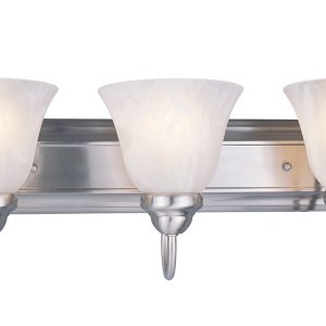 Z-Lite Lexington 24-in 3 Light Brushed Nickel Traditional Bathroom Vanity light