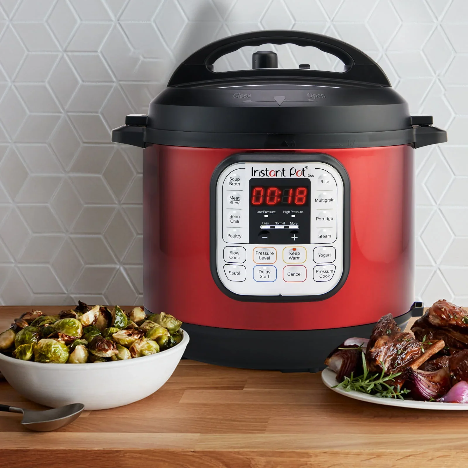 Instant Pot Duo™ 6 Quart Multi-Cooker, Red Stainless Steel - Image 8