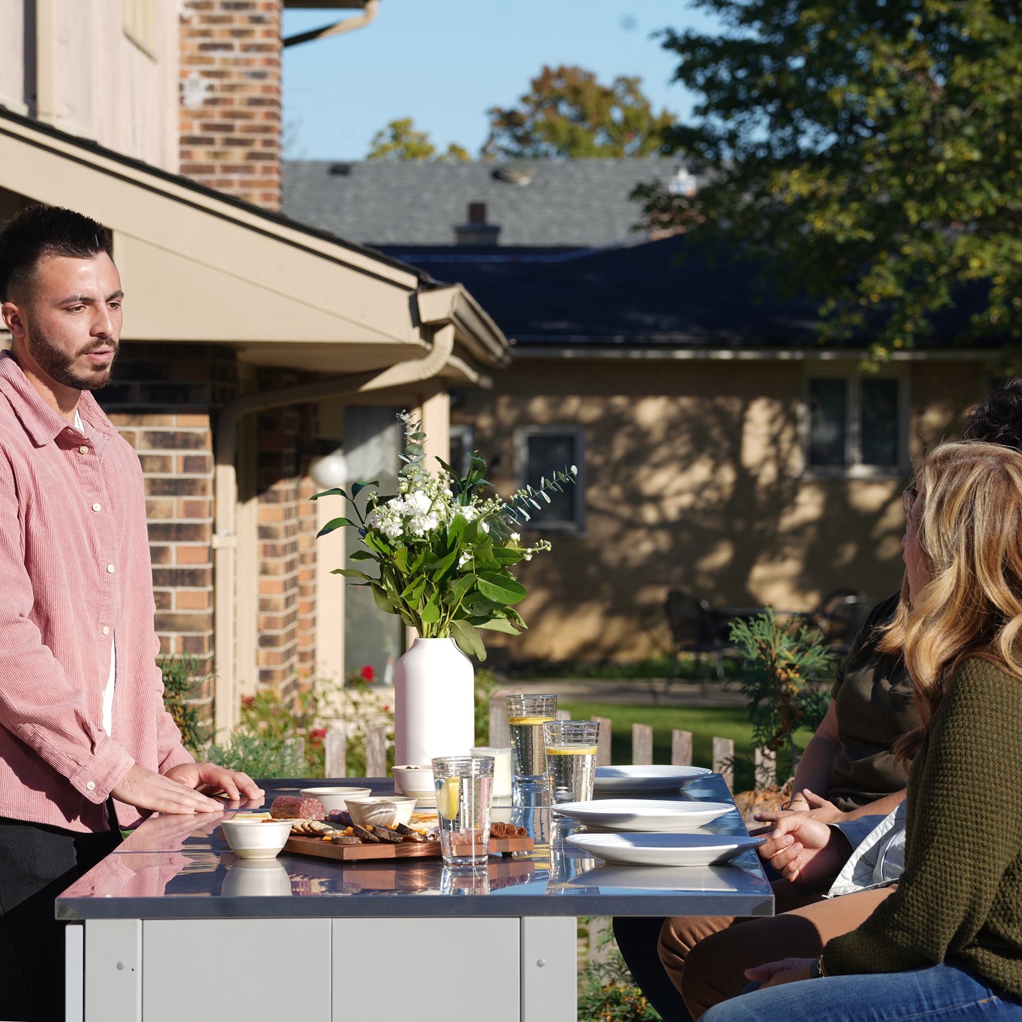 Blue Sky Outdoor Living 30-in W Modular Outdoor Kitchen Countertop Slate Gray - Image 6