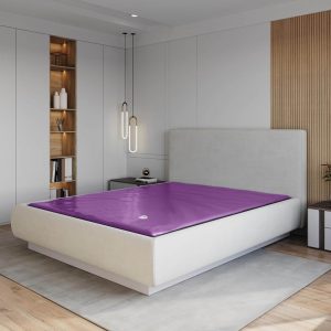 Boyd Sleep Blue Magic - Waveless 95 Percent Hardside Water Bed Mattress -Contains Five Wave Reducing Fiber Layers - Bladder Corners are Reinforced -18ml Smooth Vinyl -Frame Not Included - Queen Size