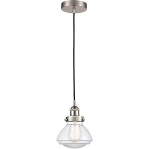 Innovations Lighting 616-1PH-SN-G322 Edison Olean Mini Pendant Brushed Satin Nickel