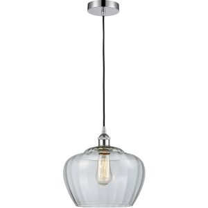 Innovations Lighting 616-1P-PC-G92-L-LED Edison Fenton Mini Pendant Polished Chrome