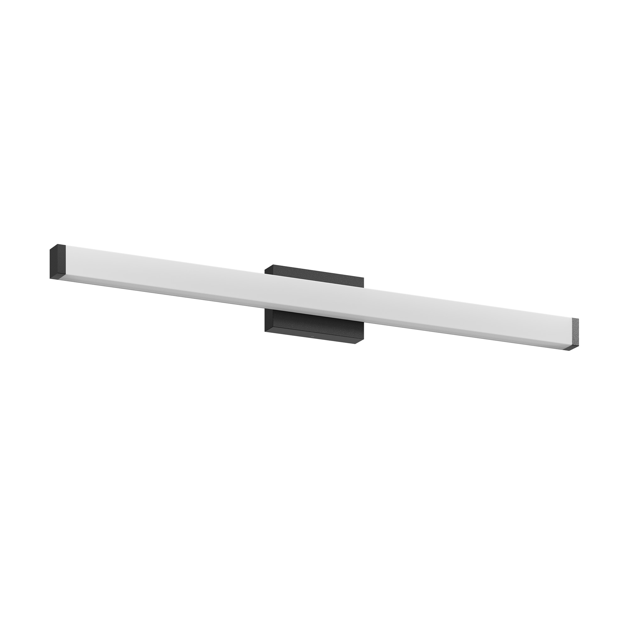 WELLFOR 40.6-in 1 Light Black Integrated LED Modern/contemporary Bathroom Vanity light - Image 7