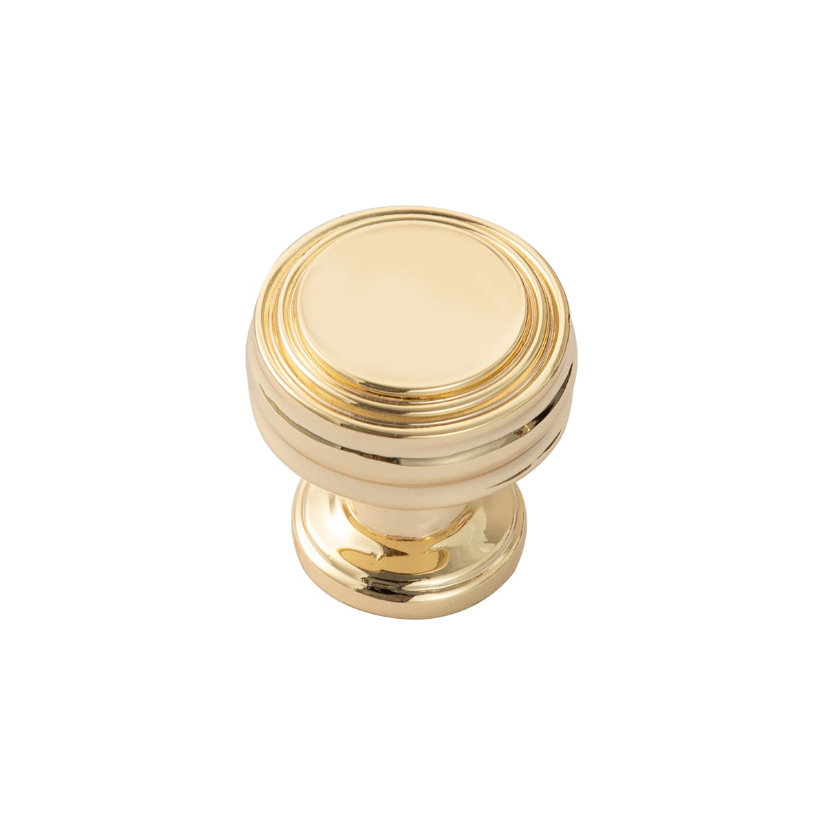 Utopia Alley Athen Decorative Cabinet Drop Pull Knobs for Cabinets and Drawers with Hand Finished Polished Gold 1.19 inch 25 Pack - Image 2