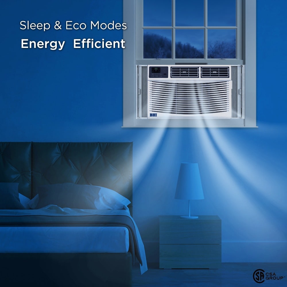 BHI Medium Room Window Air Conditioner , Remote Included ( 115-Volt , 10000-BTU ) - Image 3