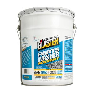 B’laster Parts Washer – Parts Cleaner Solvent – High Flashpoint Formula Cleans Oil, Grease & Grime, No Residue, Works on Metals, Most Plastics & Painted Surfaces – 5‑Gallon