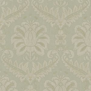 Galerie Ornamenta Damask Green Wallpaper 35935