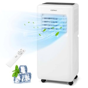 Costway  6500 BTU ASHRAE 10000 BTU Portable Air Conditioner 3 in 1 Air Cooler with Fan and Dehumidifier