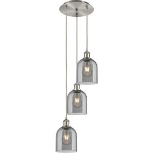 Innovations Lighting 113B-3P-SN-G558-6SM Ballston Bella Pendant Brushed Satin Nickel