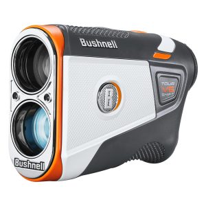 Bushnell Golf Tour V6 Shift Laser Rangefinder with Slope Compensation, 1300-Yard Range, Flag Lock Vibration, Magnetic Cart Mount, 6X Magnification, Waterproof &ndash; Tournament Legal