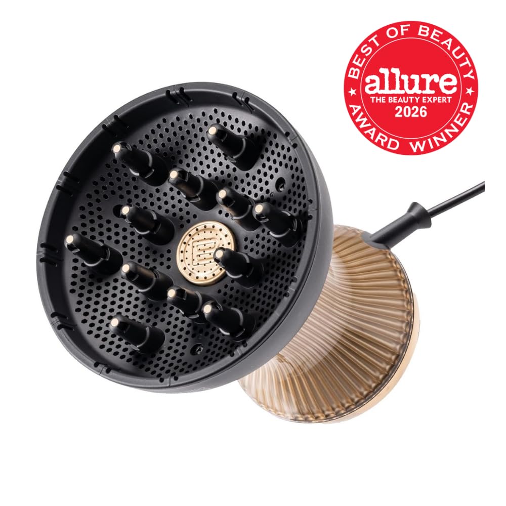 Bellissima Diffon Supreme Diffuser and Curly Hair Dryer XL Diffuser Diffuser for Long Waves, Curls, Coils, Cool Button, Anti-Frizz Technology Product gallery - Image 2