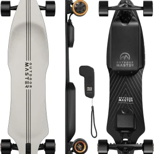 Caribou Electric Skateboard &ndash; 32 MPH, 26 Mile Range, Dual 1000W Motors, Longboard for Adults & Teens, 6-Month Warranty