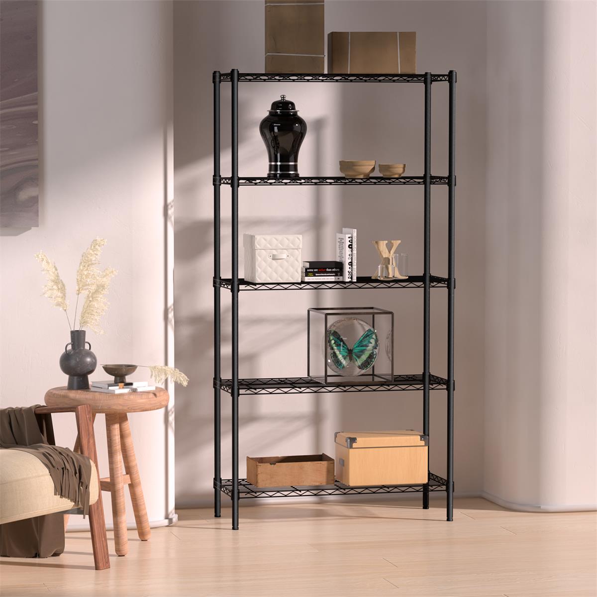 WORKPRO 5-Tier Wire Metal Storage Shelves Rack - Image 8