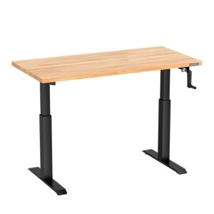 WORKPRO 47.2"&times;23.6" Adjustable Workbench, Crank Stand Desk, 300LBS Capacity