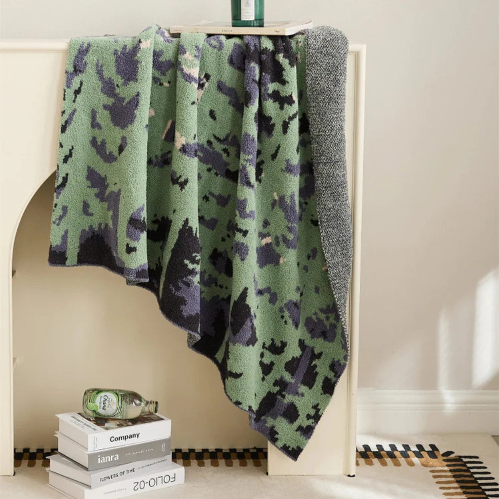 Throw Blanket Half-Velvet Microfiber Machine Washable - Image 3