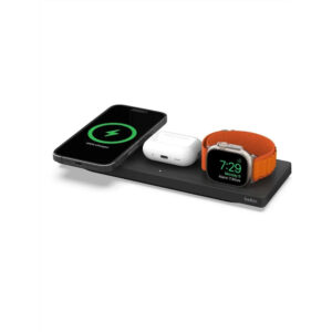 Wireless Charging Dock with 3 Functions &ndash; Sleek Design