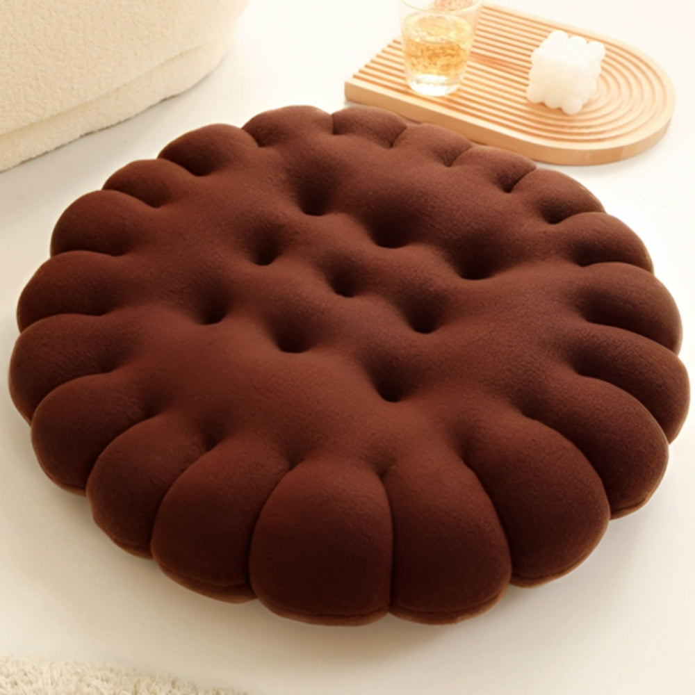 Seat & Back Cushion Plush Biscuit Shape Supportive Foam - Image 5