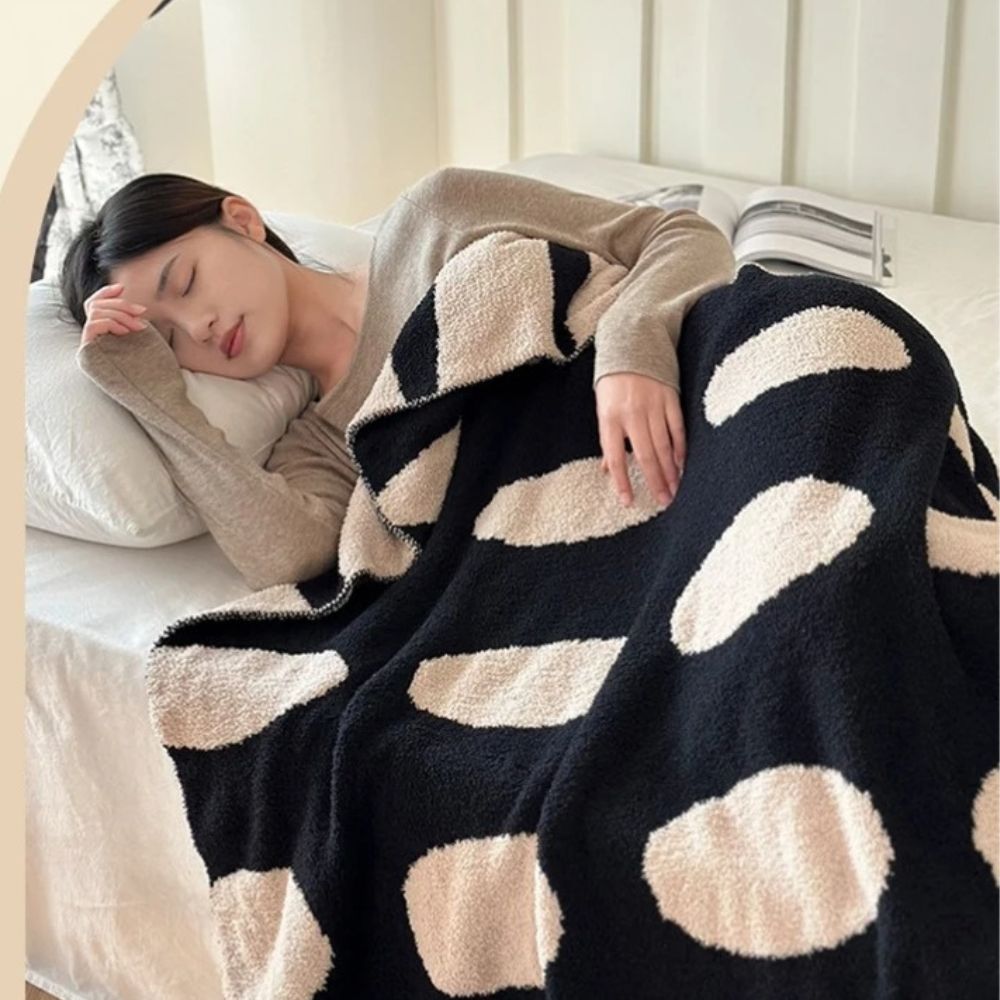 Throw Blanket Lightweight Reversible Velvet Nap Machine Washable - Image 7