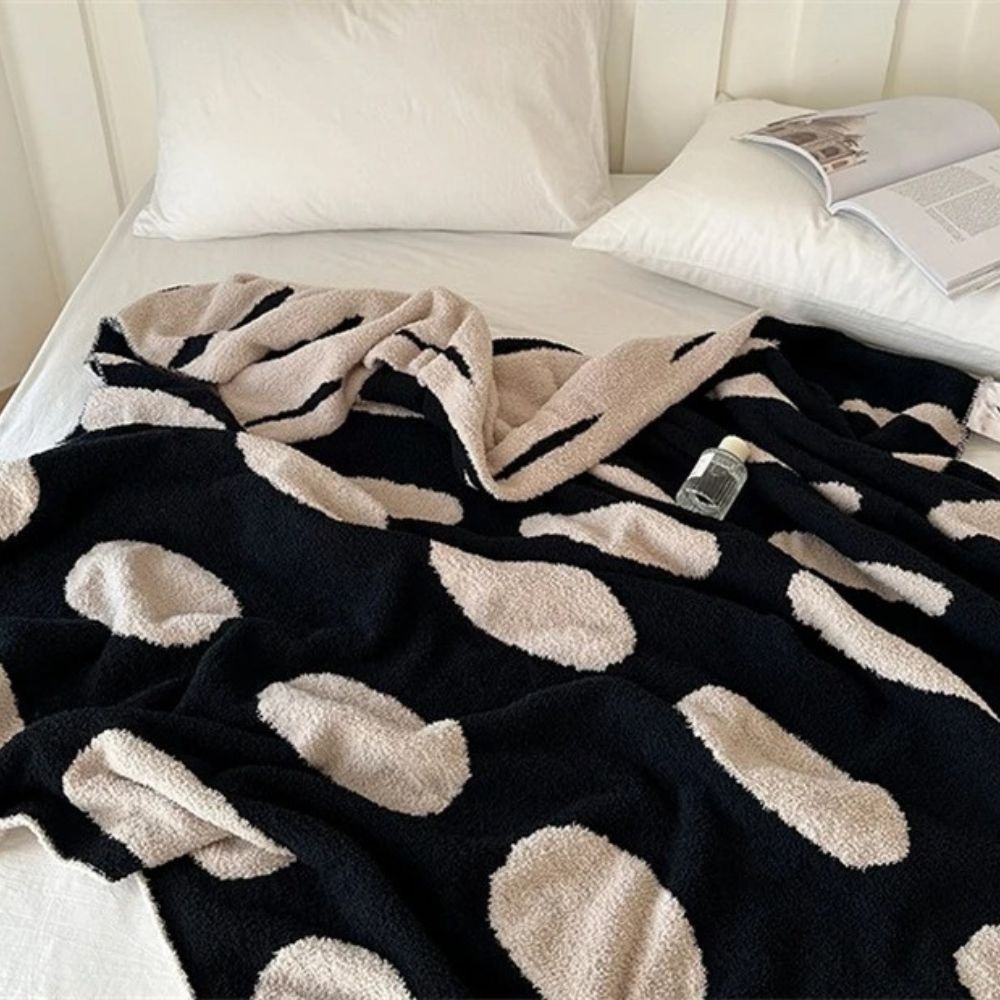 Throw Blanket Lightweight Reversible Velvet Nap Machine Washable - Image 2