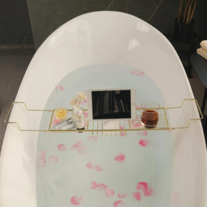 Bathtub Caddy Tray Adjustable Stainless Steel