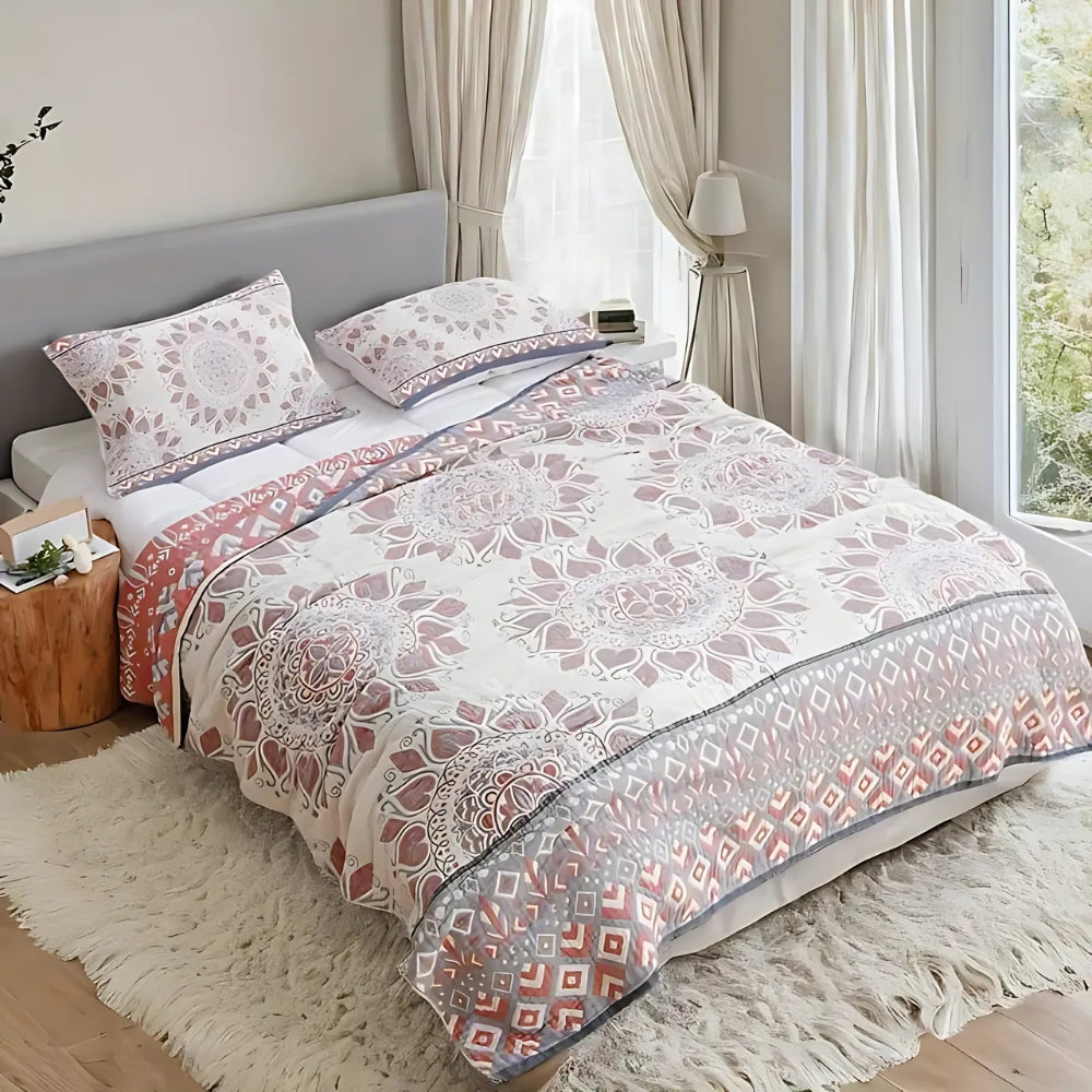 Cotton Blanket Multi-Layer Muslin Breathable & Machine Washable - Image 2