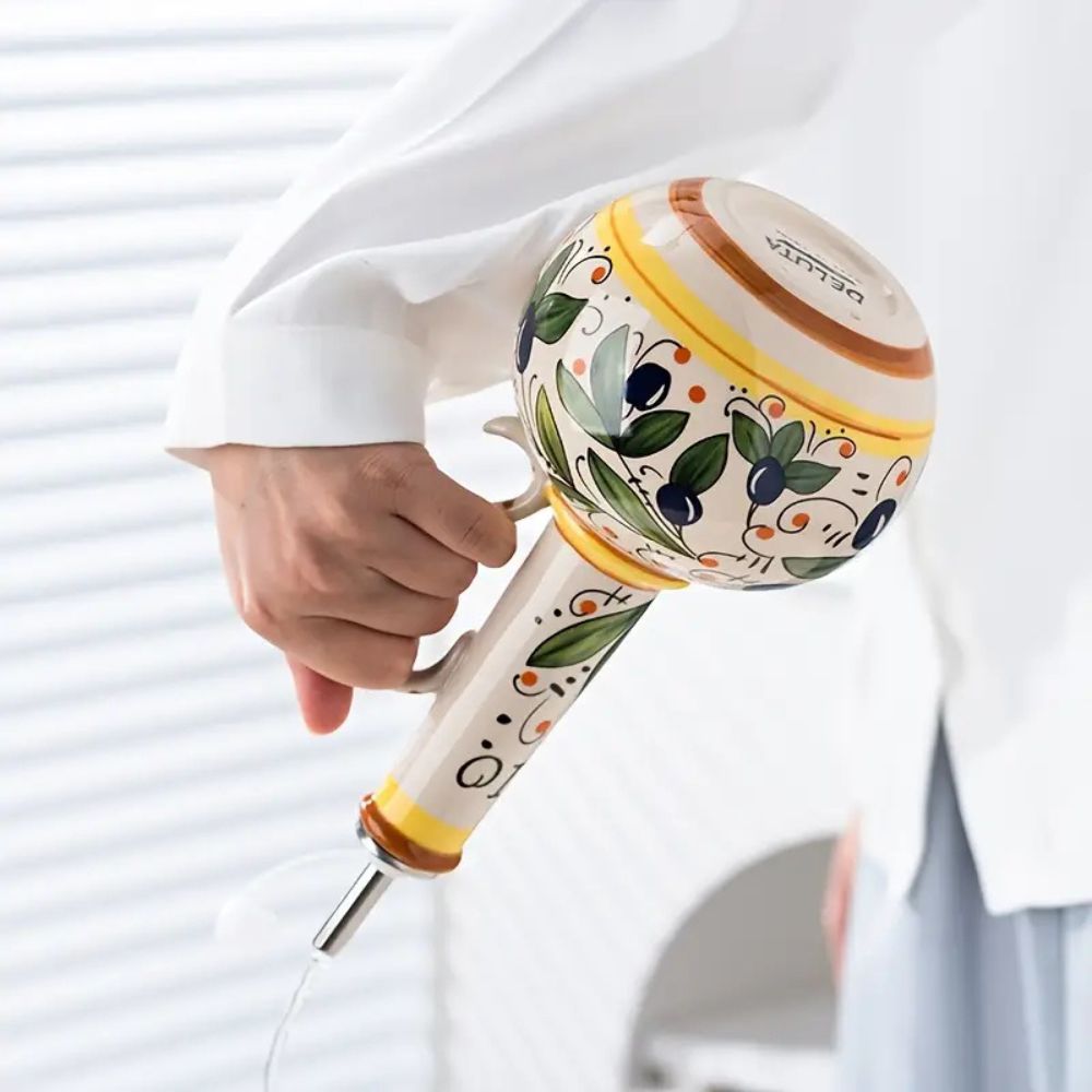 Oil Dispenser Ceramic Hand-Painted Leak-Proof Spout - Image 4