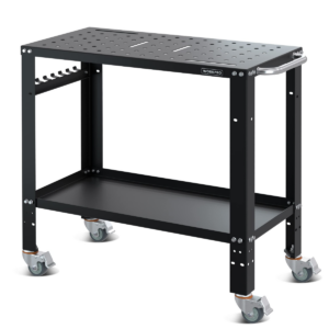 WORKPRO 36&rdquo;&times;18&rdquo; Portable Welding Table, 1200 lbs Load Capacity, Nitriding Tabletop