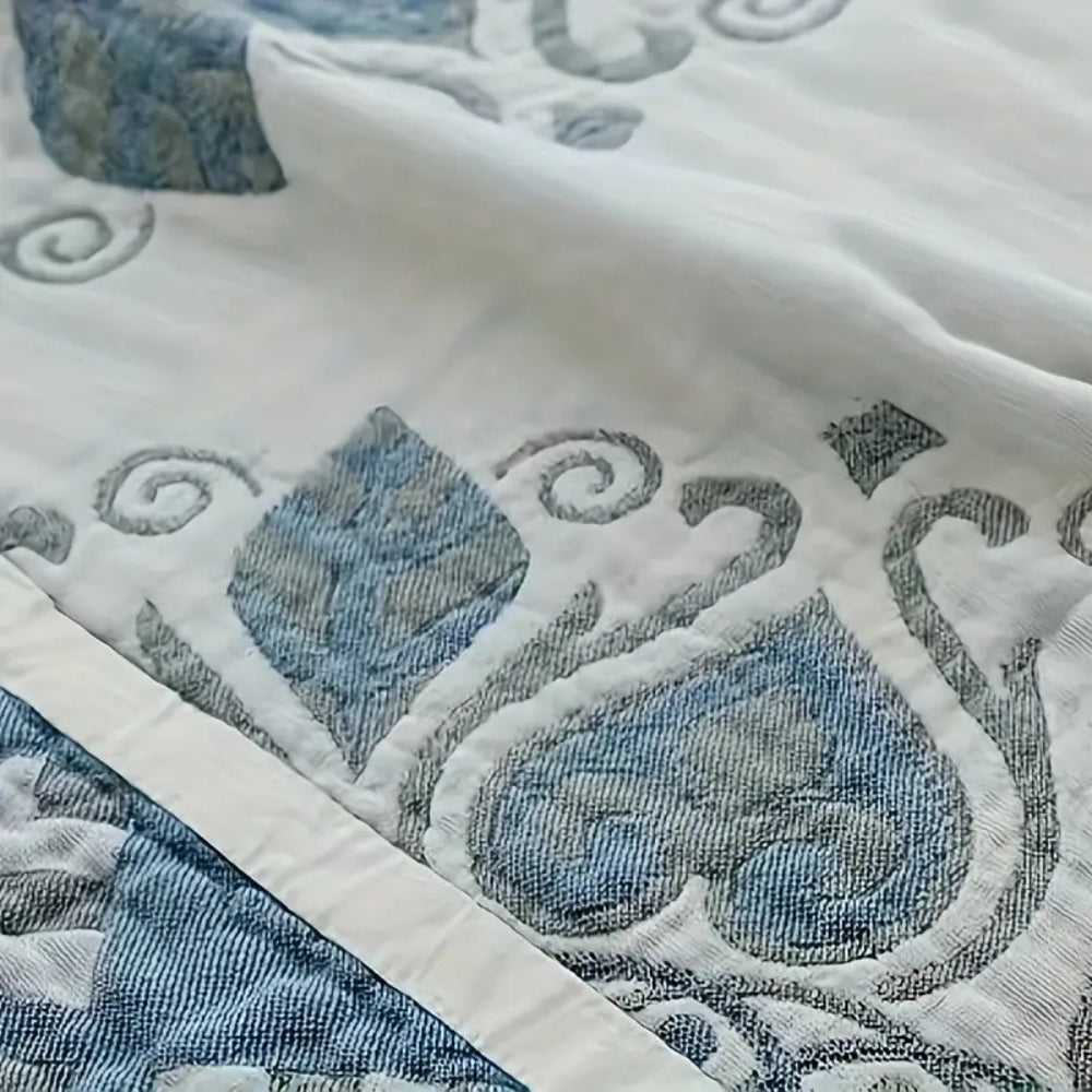 Cotton Blanket Multi-Layer Muslin Breathable & Machine Washable - Image 6