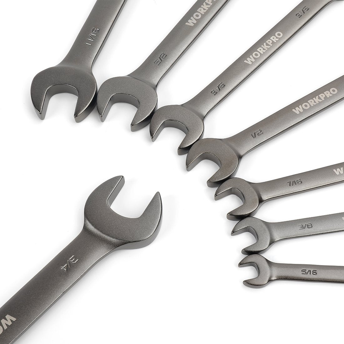 WORKPRO 8 Pcs Flex-Head Ratcheting Combination Wrench Set with Organizer Bag, SAE - Image 12