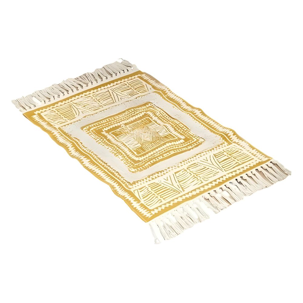 Bohemian Rug Lightweight Microfiber-Cotton Fringe - Image 5