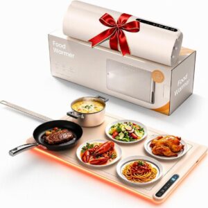 Kismile Rollable Silicone Warming Tray with LED Display WB2968
