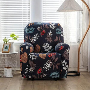 Recliner Sofa Cover Elastic Fit & Side Pockets