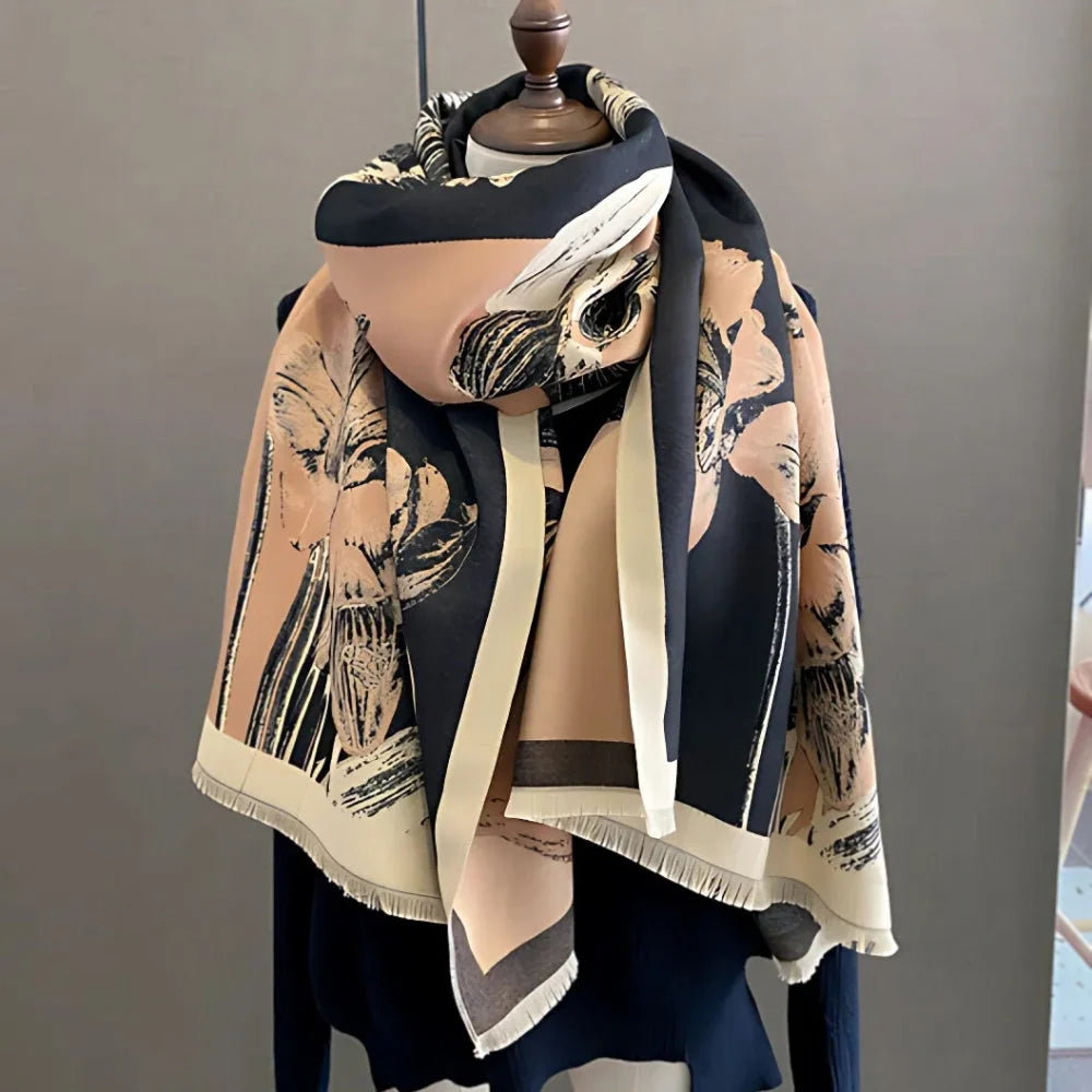 Scarf Woven Microfiber Generous Length Wind & Sun Protection - Image 5