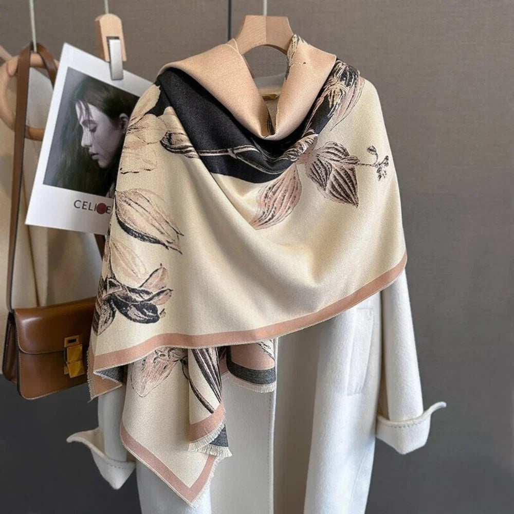 Scarf Woven Microfiber Generous Length Wind & Sun Protection - Image 6