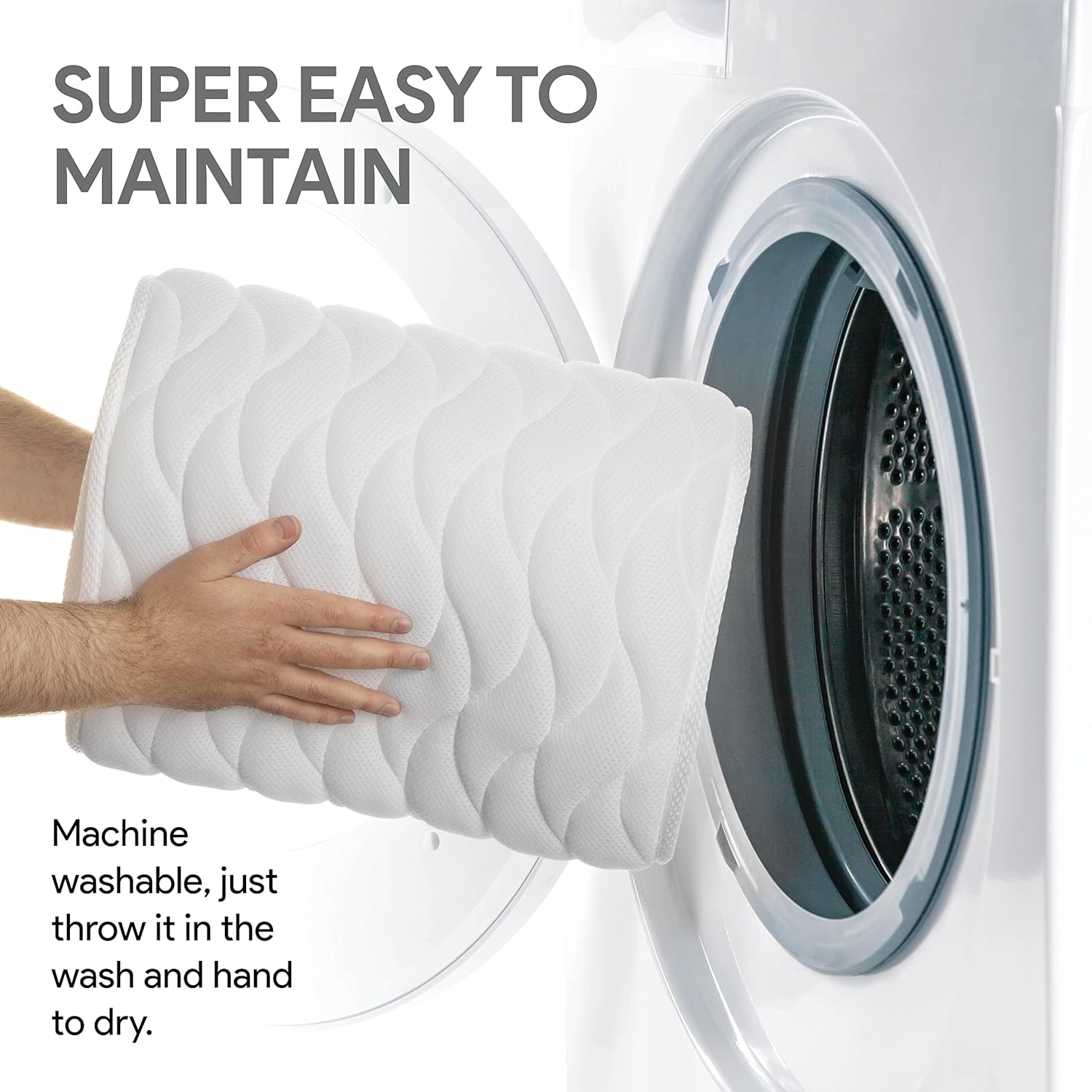 Bathtub Pillow Ergonomic Full-Body Breathable Mesh & Quick-Dry - Image 4