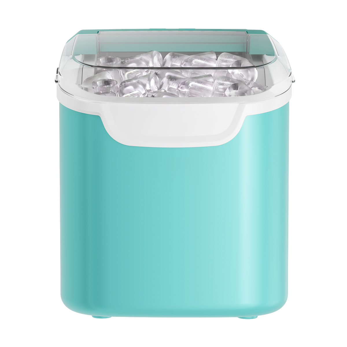 Kismile Ice Makers Countertop with Handle,8 Cubes in 6 Mins,Portable Ice Machine with Self-Cleaning for Home 58012RIM0 - Image 9