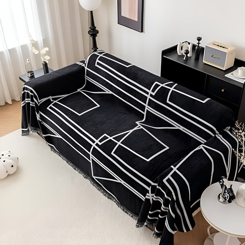 Sofa Cover Microfiber Blend Pet Fur & Spill Resistant - Image 5