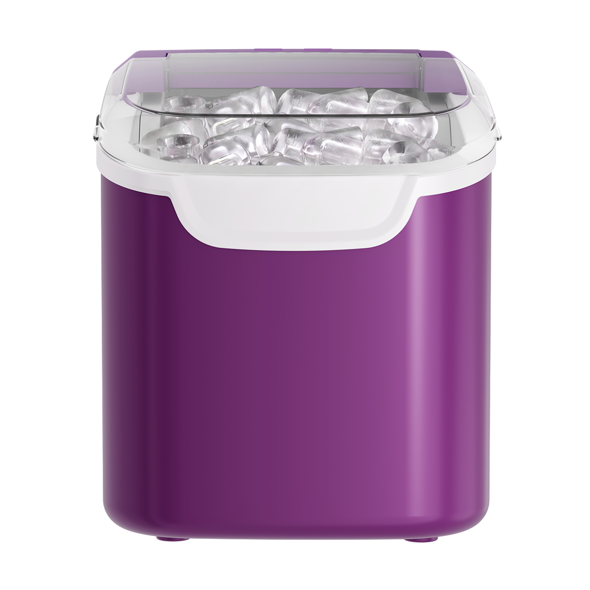 Kismile Ice Makers Countertop with Handle,8 Cubes in 6 Mins,Portable Ice Machine with Self-Cleaning for Home 58012RIM0 - Image 17