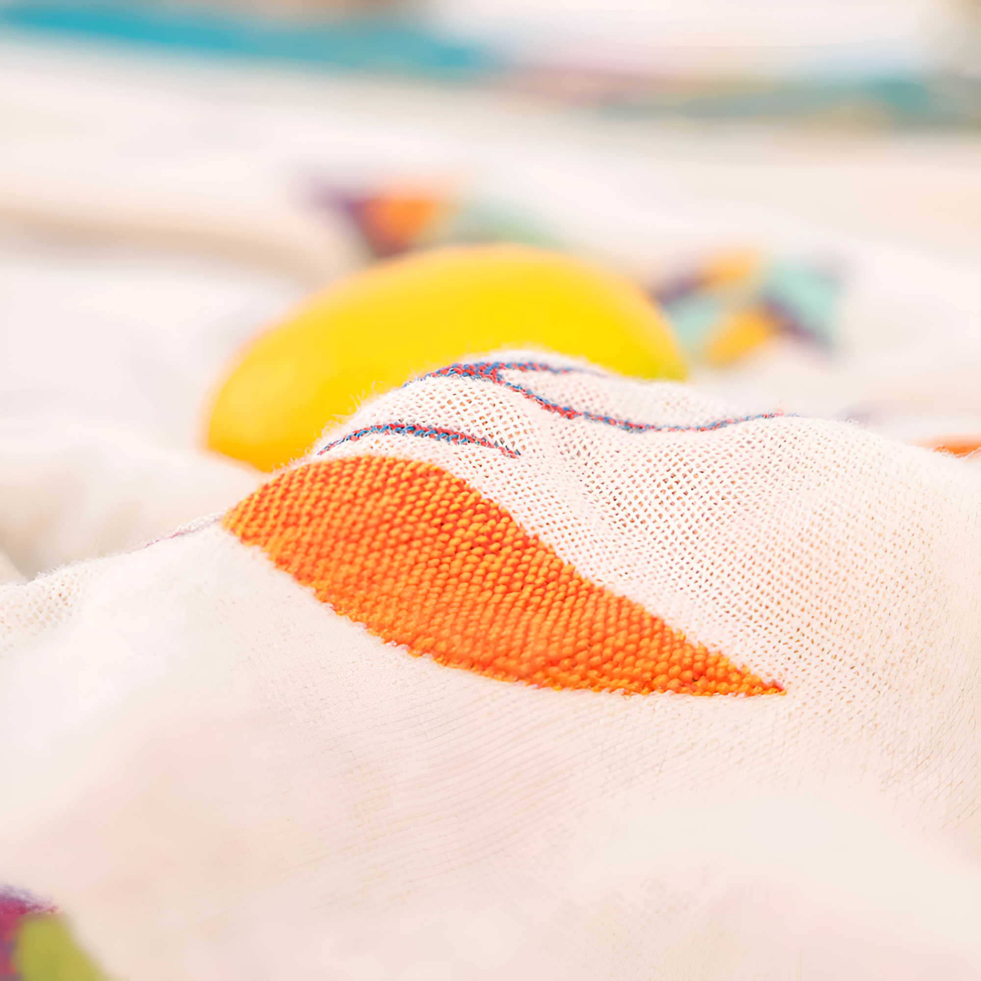 Cotton Blanket Bird Print Tassels Lightweight & Breathable - Image 7