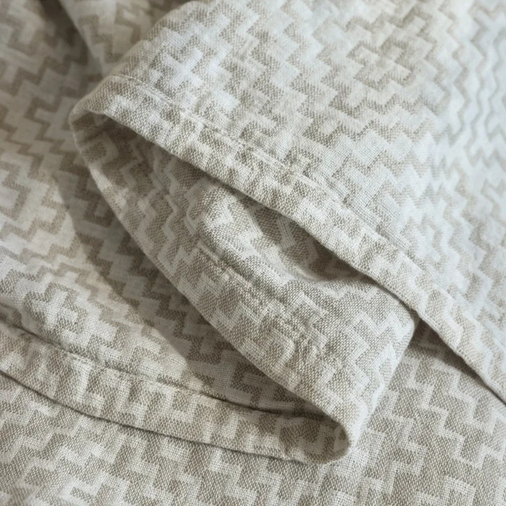 Blanket Pure Cotton Breathable Reactive Print - Image 5