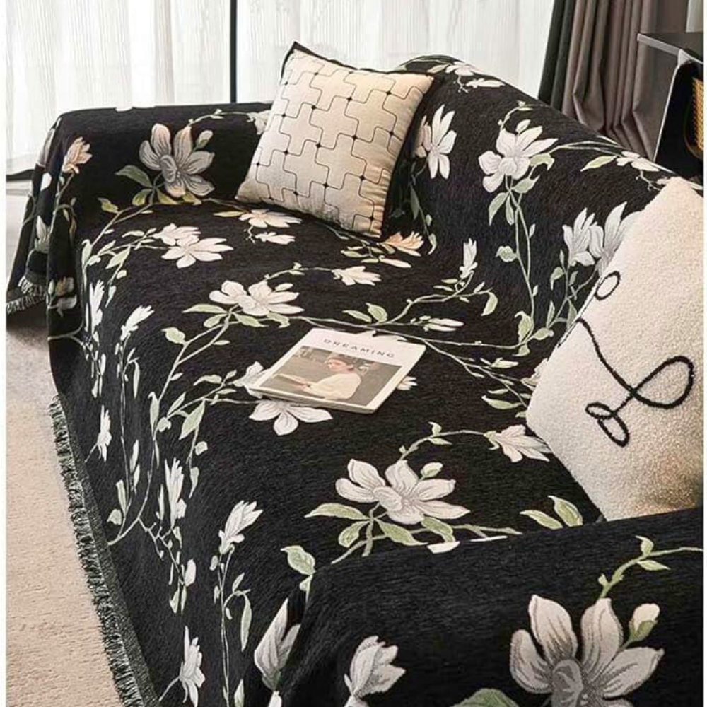Sofa Cover Chenille Polyester Pet Scratch-Resistant Machine Washable - Image 5