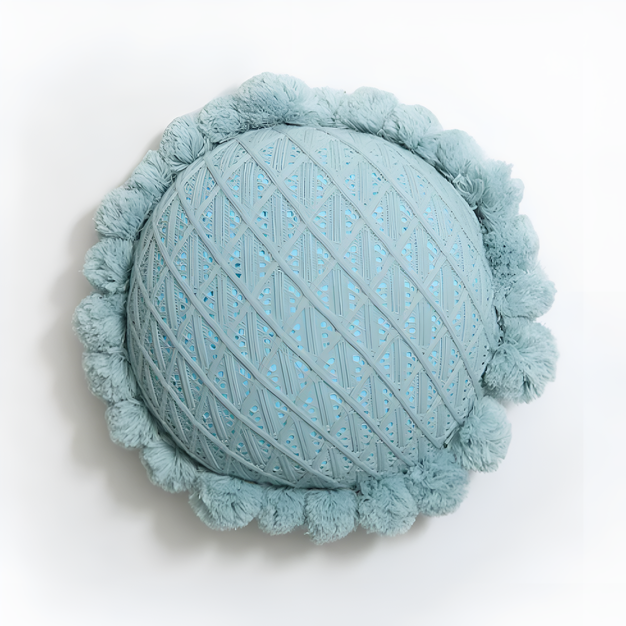 Cushion Sunflower Weave Pom-Pom Trim - Image 3
