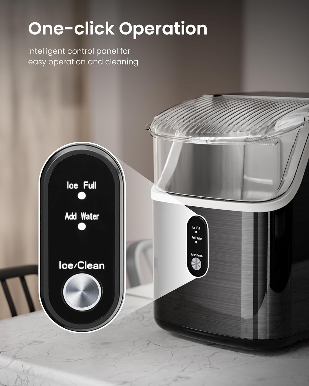 Kismile Nugget Countertop Ice Maker Z5825NB - Image 19