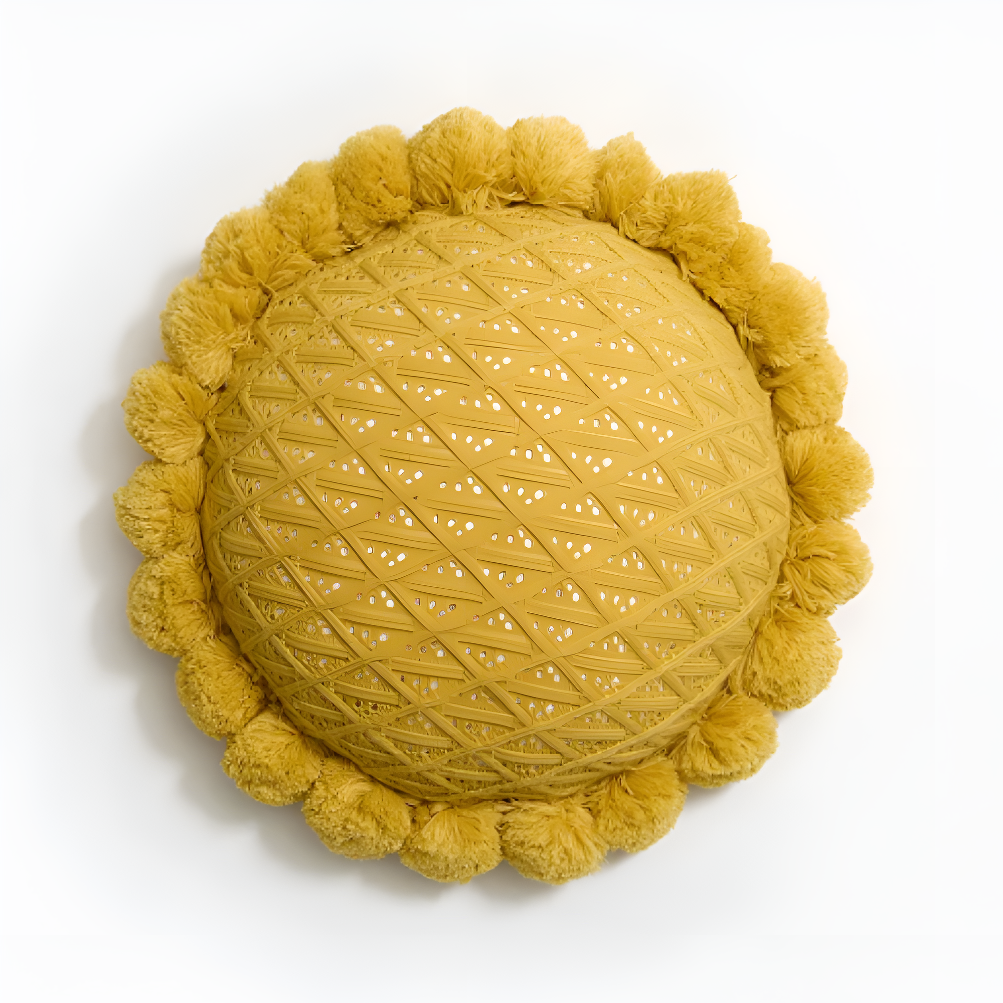 Cushion Sunflower Weave Pom-Pom Trim - Image 9